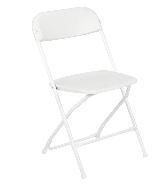 White Folding Chair
